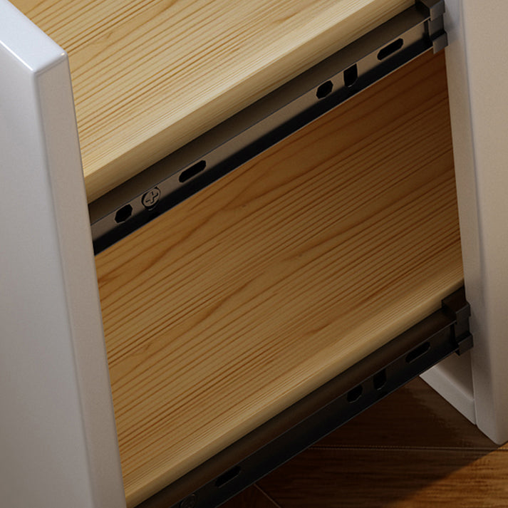 Modern Minimalist Rectangular Hexagonal Wood Glass Microfiber Leather Makeup Vanity 4-Tier For Bedroom