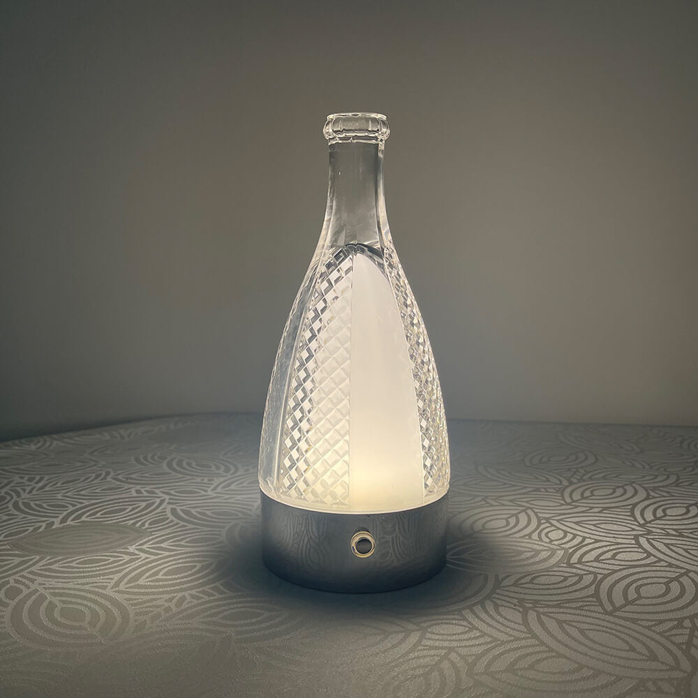 Wine Bottle LED Touch Infinitely Dimmable Decorative Night Light Table Lamp