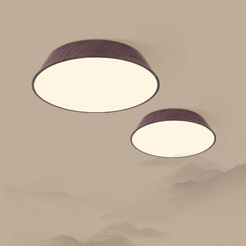 مصباح سقف LED دائري جديد من الأكريليك مصنوع من الحديد المطاوع الصيني