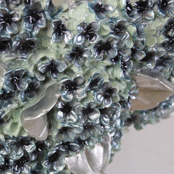 European Creative Bouquet Shape Resin Glass 1-Light Wall Sconce Lamp