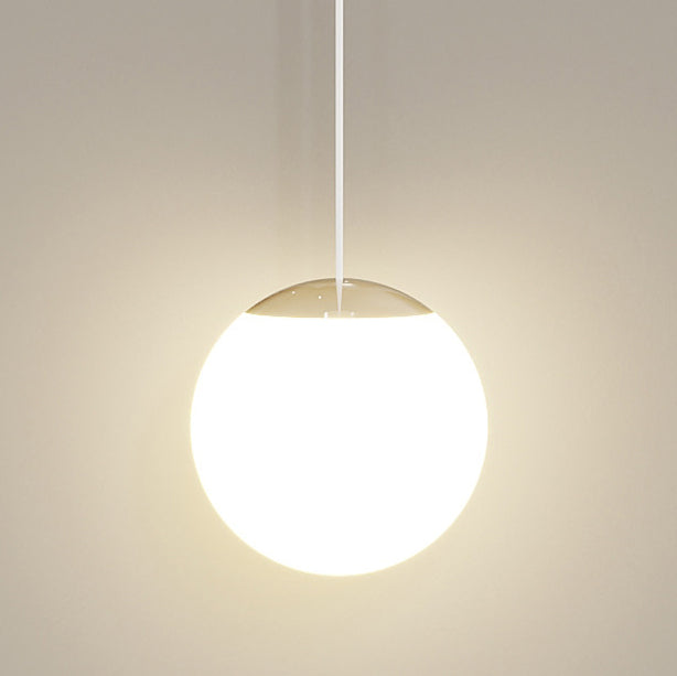 Modern Simplicity Iron Acrylic Round Ball LED Wall Sconce Lamp For Bedside