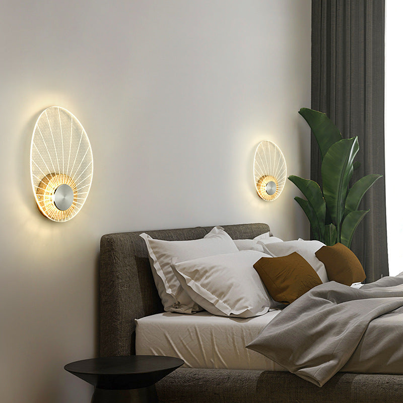 Contemporary Luxury Hardware Acrylic Butterfly LED Wall Sconce Lamp For Bedroom