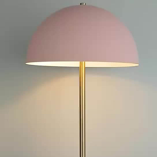 Nordic Macaron Dome Shade 1-Light Table Lamp