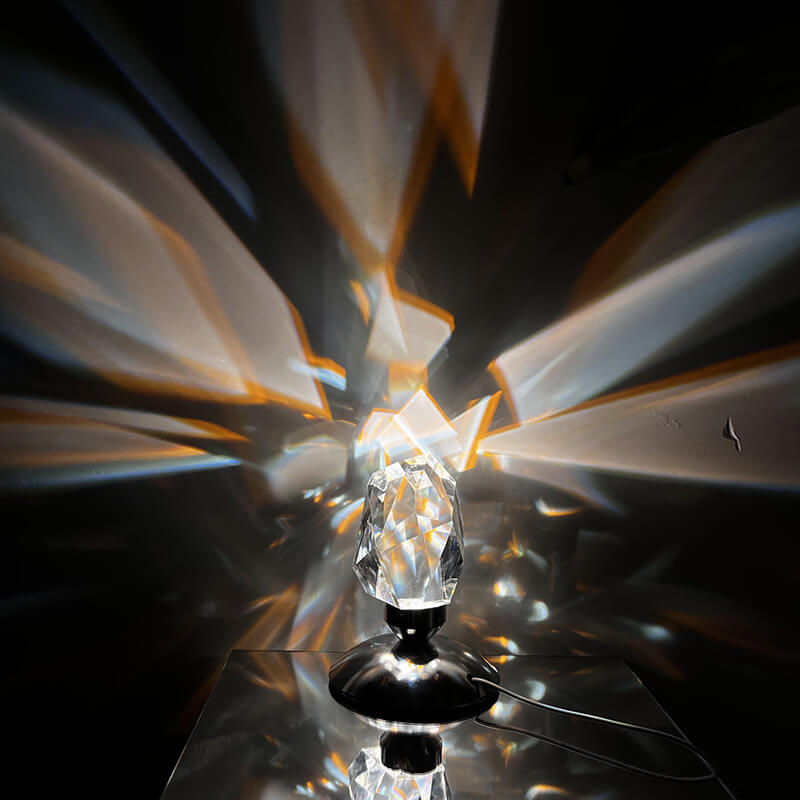 Diamond Crystal Luxury Ambient LED Night Light Table Lamp
