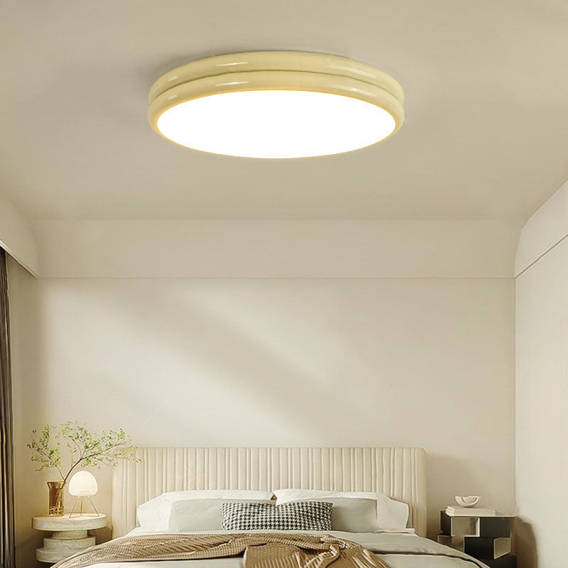 Modern Eye Care Children's Wrought Iron Round LED Flush Mount Lighting