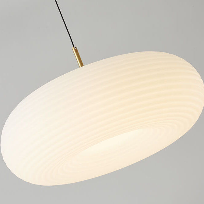 Modern Cream Style Apple All-Copper LED Pendant Light