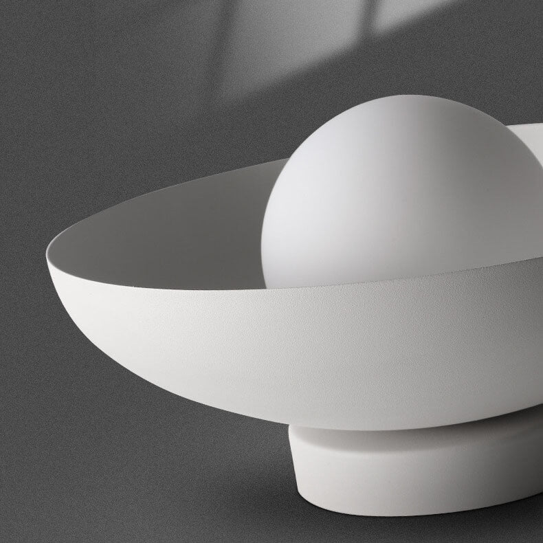 Japanese Wabi-sabi Iron Glass 1-Light Semi-Flush Mount Light