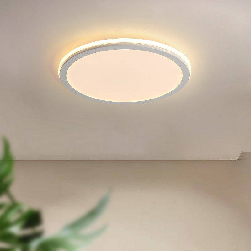 Modern Creative Circle Iron LED Flush Mount Ceiling Light