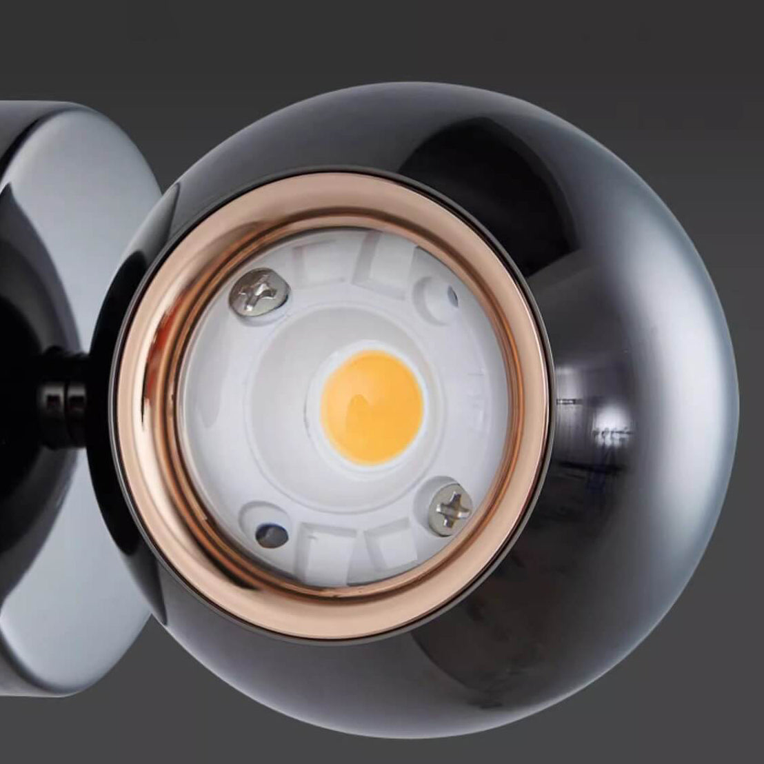 Modern Creative Iron Ball LED Wall Sconce Lamp For Living Room