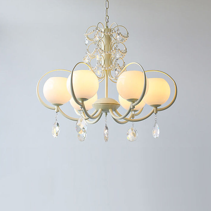 French Style Light Luxury Retro Court 6/8 Light Chandeliers