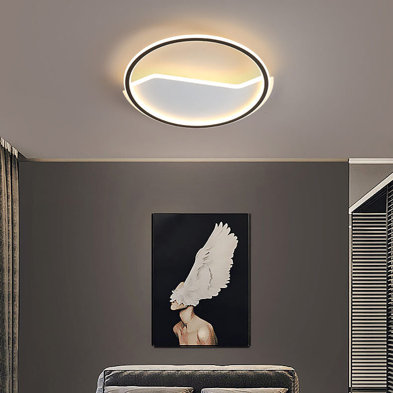 مصباح LED دائري إبداعي بسيط وحديث من نورديك