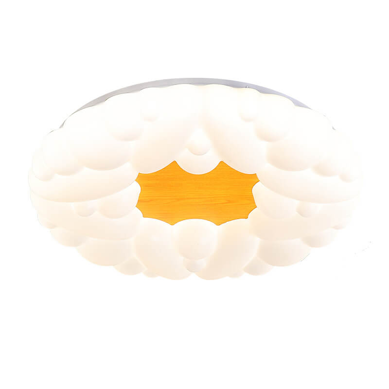 Scandinavian Modern Minimalist Acrylic Children's LED Flush Mount Ceiling Light
