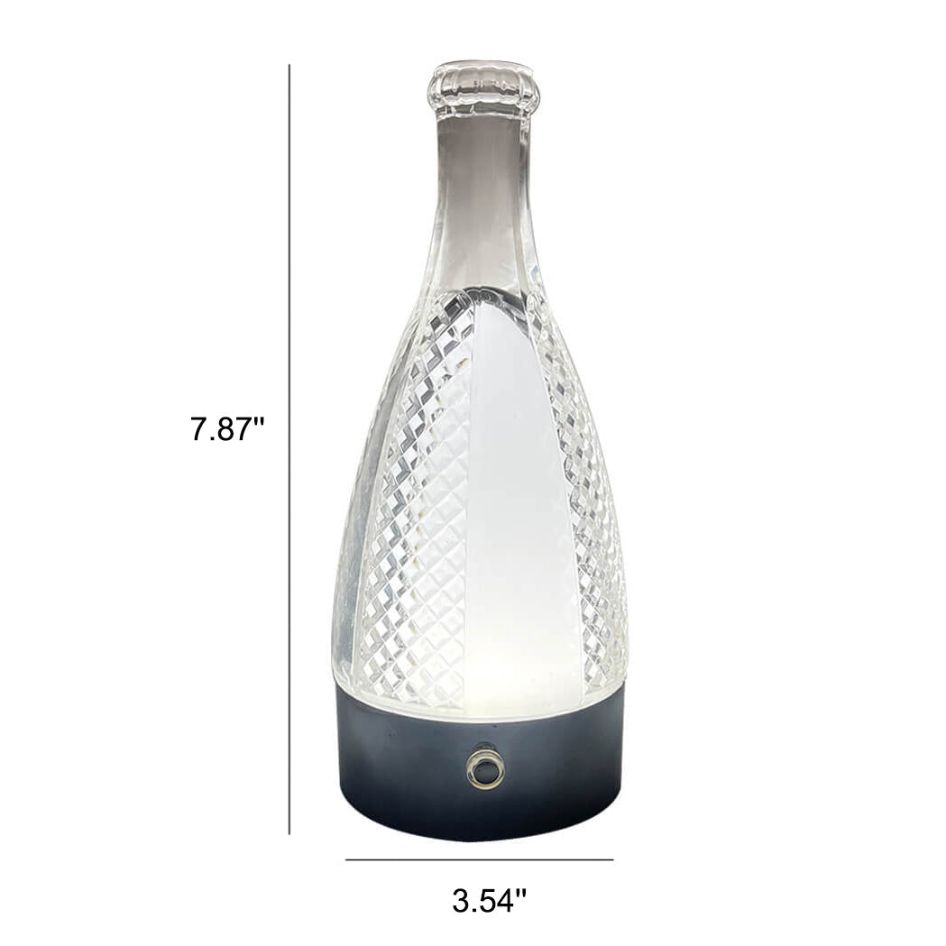 Wine Bottle LED Touch Infinitely Dimmable Decorative Night Light Table Lamp