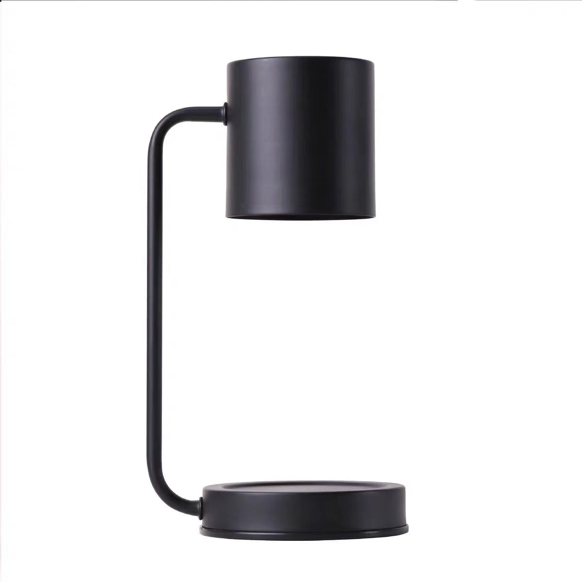Contemporary Nordic Iron Cylinder Shade 1-Light Melting Wax Table Lamp For Study
