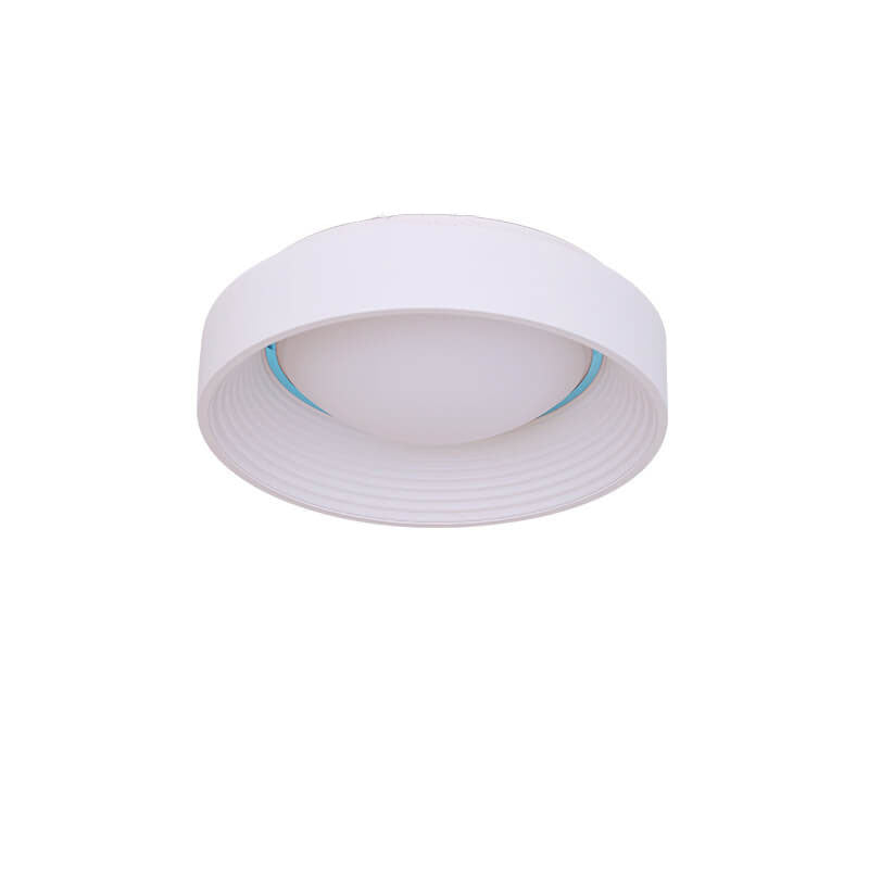 Nordic Minimalist Iron Acrylic Concave-Convex Circle LED Flush Mount Ceiling Light
