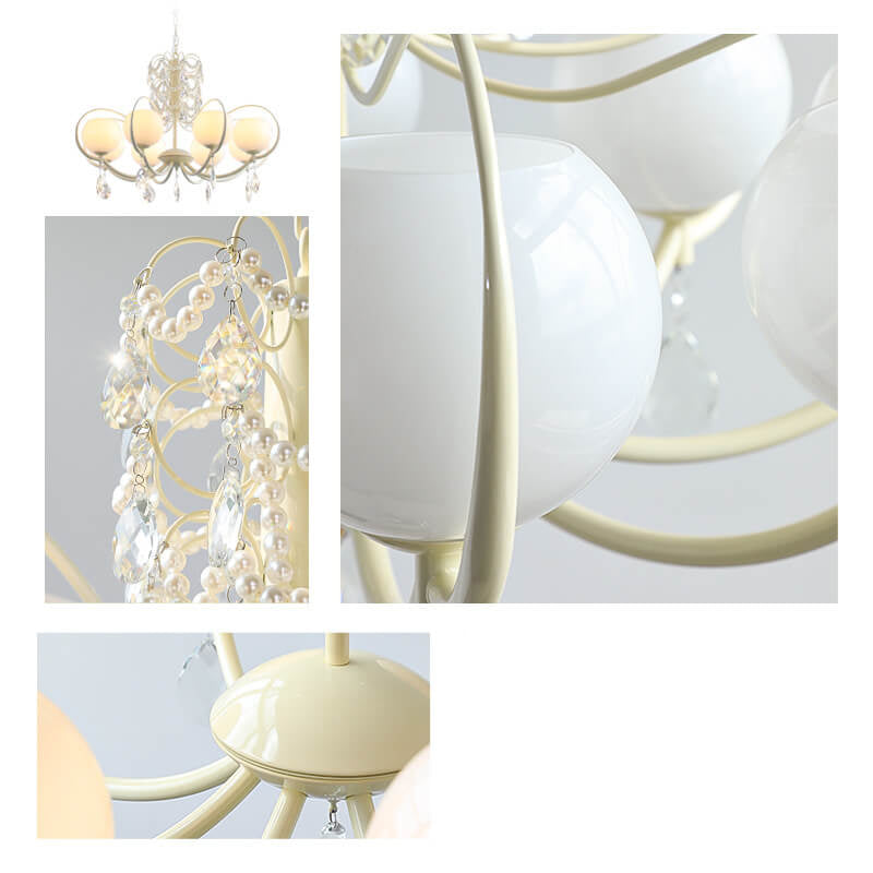French Style Light Luxury Retro Court 6/8 Light Chandeliers