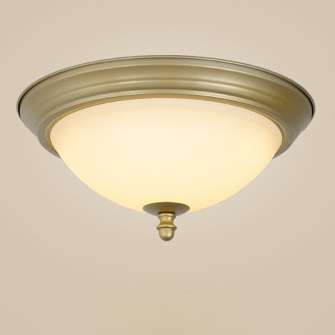 Modern Retro Rustic LED Iron Flush Mount Lighting