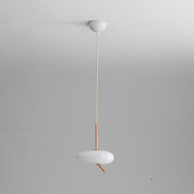 Contemporary Nordic Iron Pebbles LED Pendant Light For Bedroom
