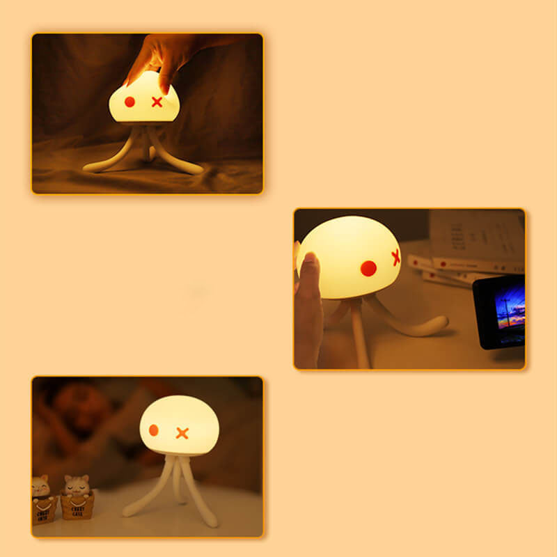 Creative Jellyfish Silicone LED Night Light Table Lamp