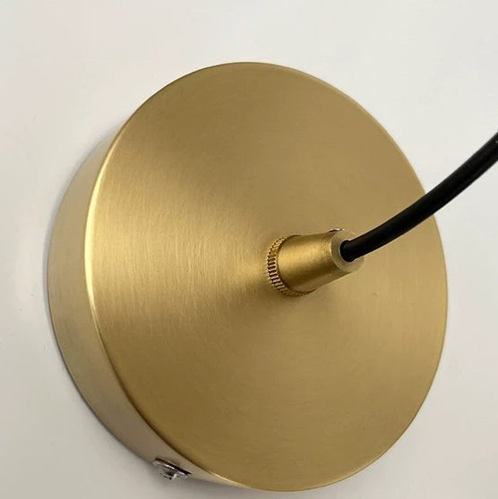 Traditional Japanese Copper Ceramic Hemispheric 1-Light Pendant Light For Dining Room