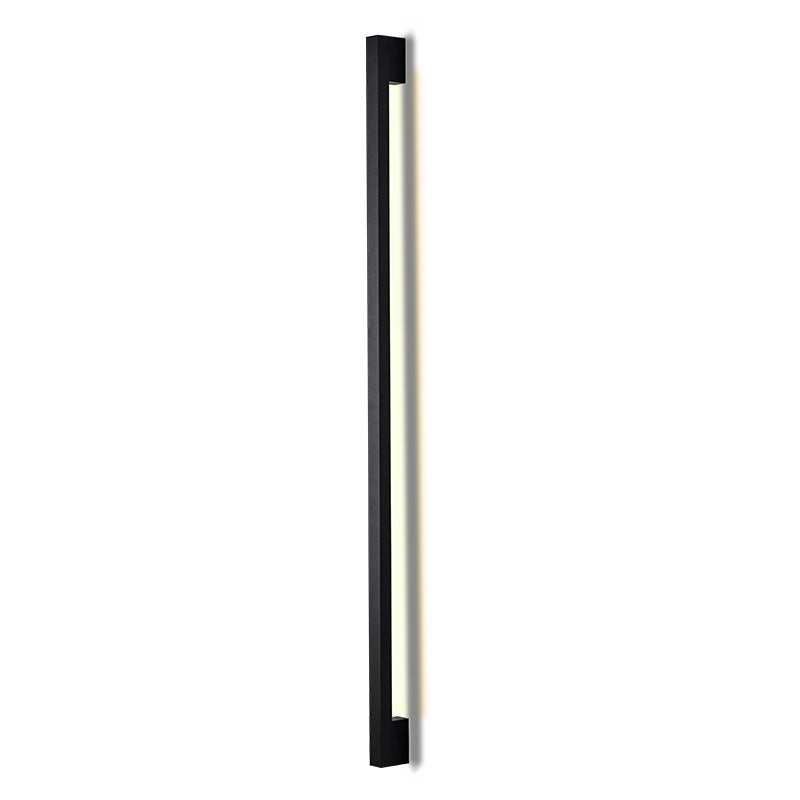 Modern Simplicity Long Strip Aluminum Silicone LED Wall Sconce Lamp