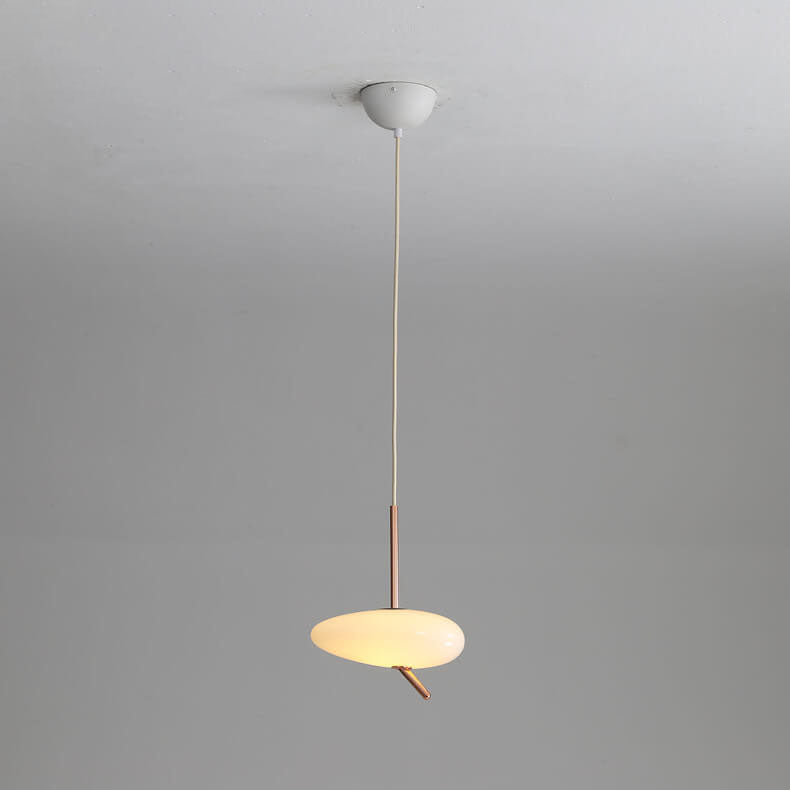 Contemporary Nordic Iron Pebbles LED Pendant Light For Bedroom