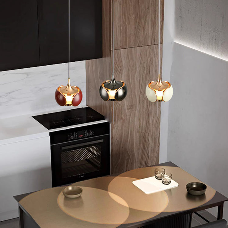 مصباح LED بيضاوي الشكل من الألومنيوم بتصميم عصري بسيط لغرفة المعيشة