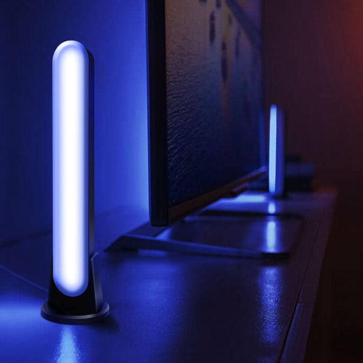 Creative Column Illusion RGB Bluetooth LED Ambient Table Lamp