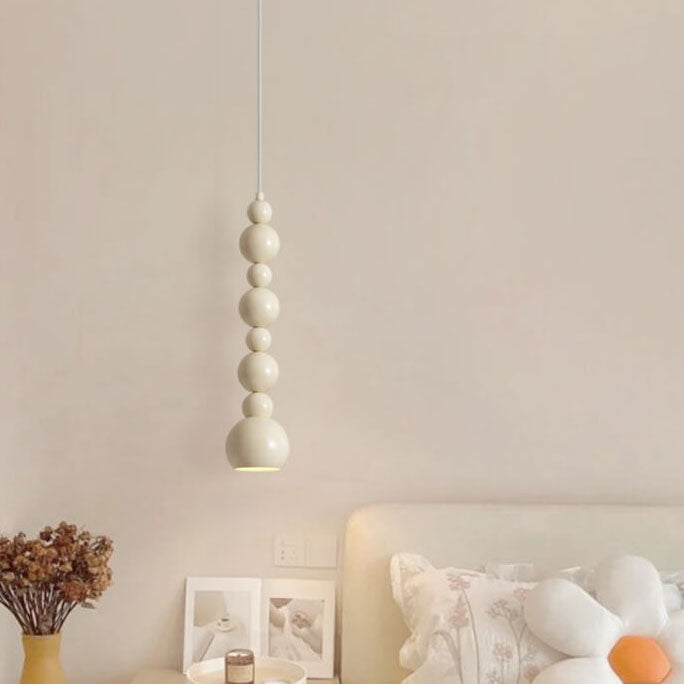 Creative Cream Style Iron Gourd Skewers 4/8-Light Chandelier