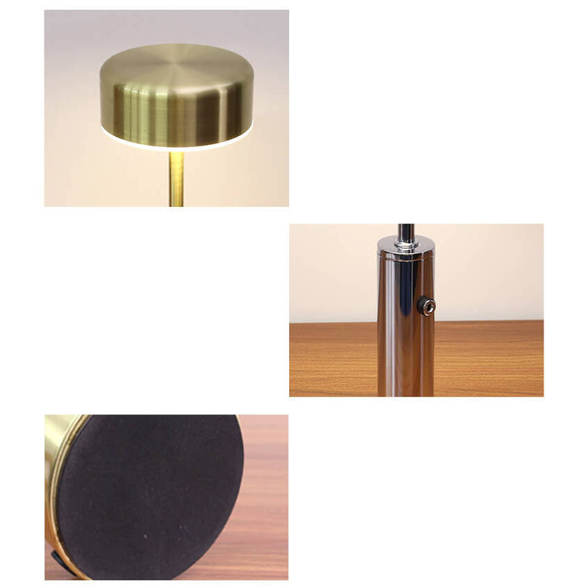 Creative Retro Cylindrical LED Charging Night Light Table Lamp