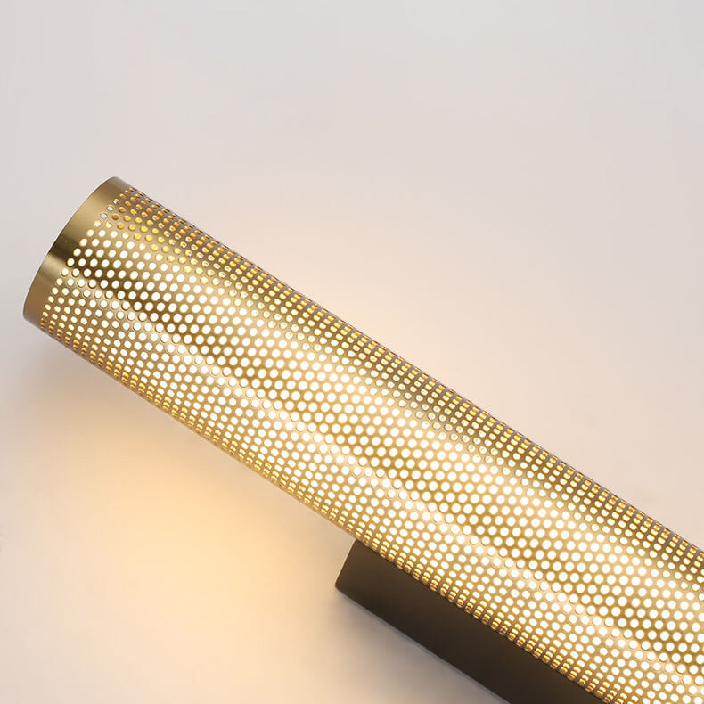 مصباح حائط LED مصنوع من الأكريليك بتصميم شبكي فاخر وعصري