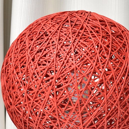 Modern Minimalist Hemp Vine Weaving 1-Light LED Table Lamp