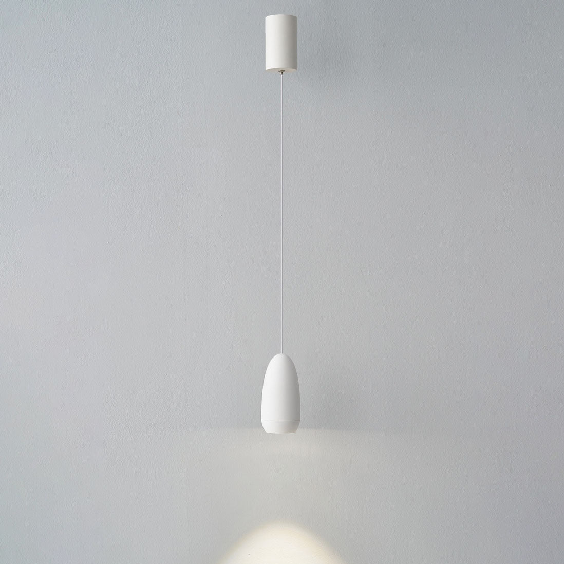Modern Minimalist Aluminum Bullet Design LED Pendant Light For Living Room