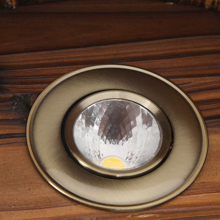 Industrial Vintage Half Barrel Wood LED Wall Sconce Lamp