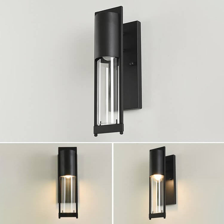 Industrial Simple Antique Design 1-Light Outdoor Wall Sconce Lamp
