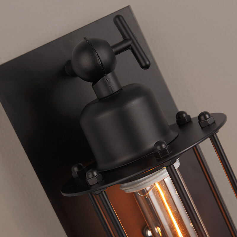 Industrial Style 1-Light Long Pencil Bulb LED Wall Sconce Lamp