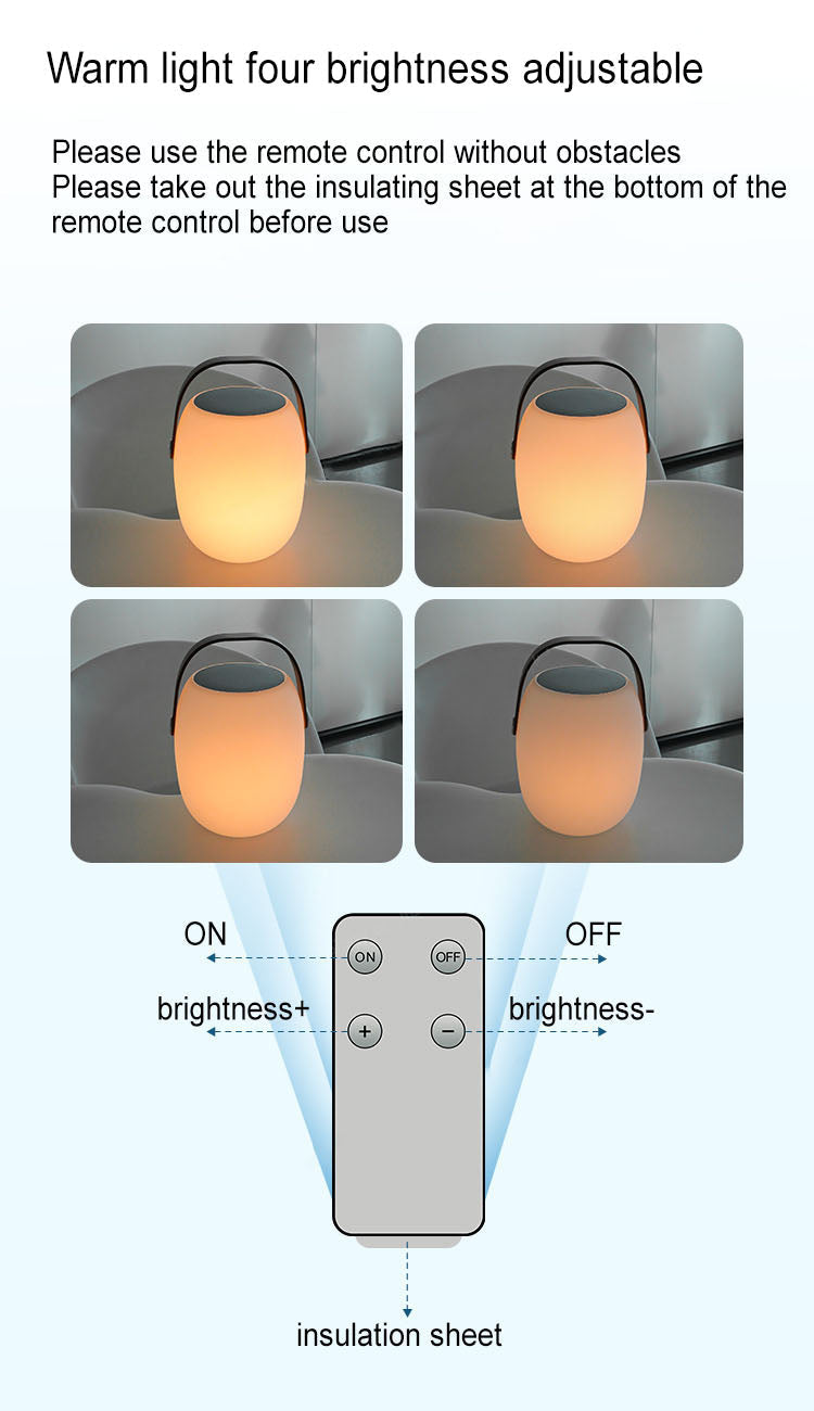 Solar PE Portable Basket LED Outdoor Waterproof Decorative Light
