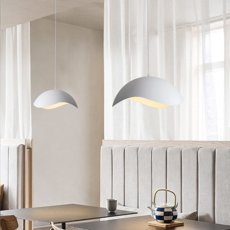 Nordic Minimalist Dome Wave Design LED Pendant Light