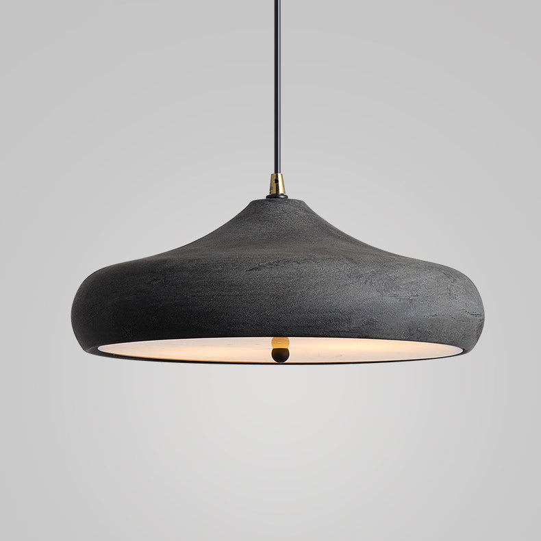Contemporary Retro Iron Round Dome 2-Light Pendant Light For Dining Room