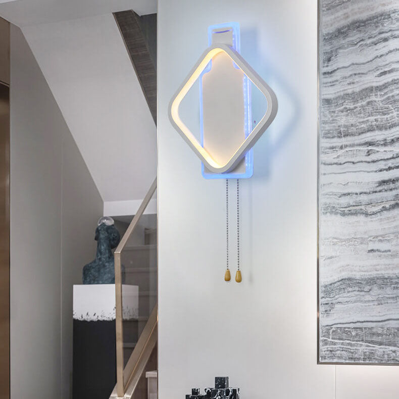 مصباح حائط LED مربع ملون إبداعي حديث