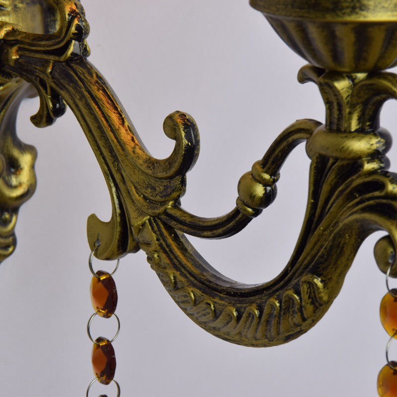 مصباح حائط تيفاني تقليدي من الزجاج الملون على شكل ببغاء كريستالي، مزود بإضاءة واحدة، لغرفة المعيشة