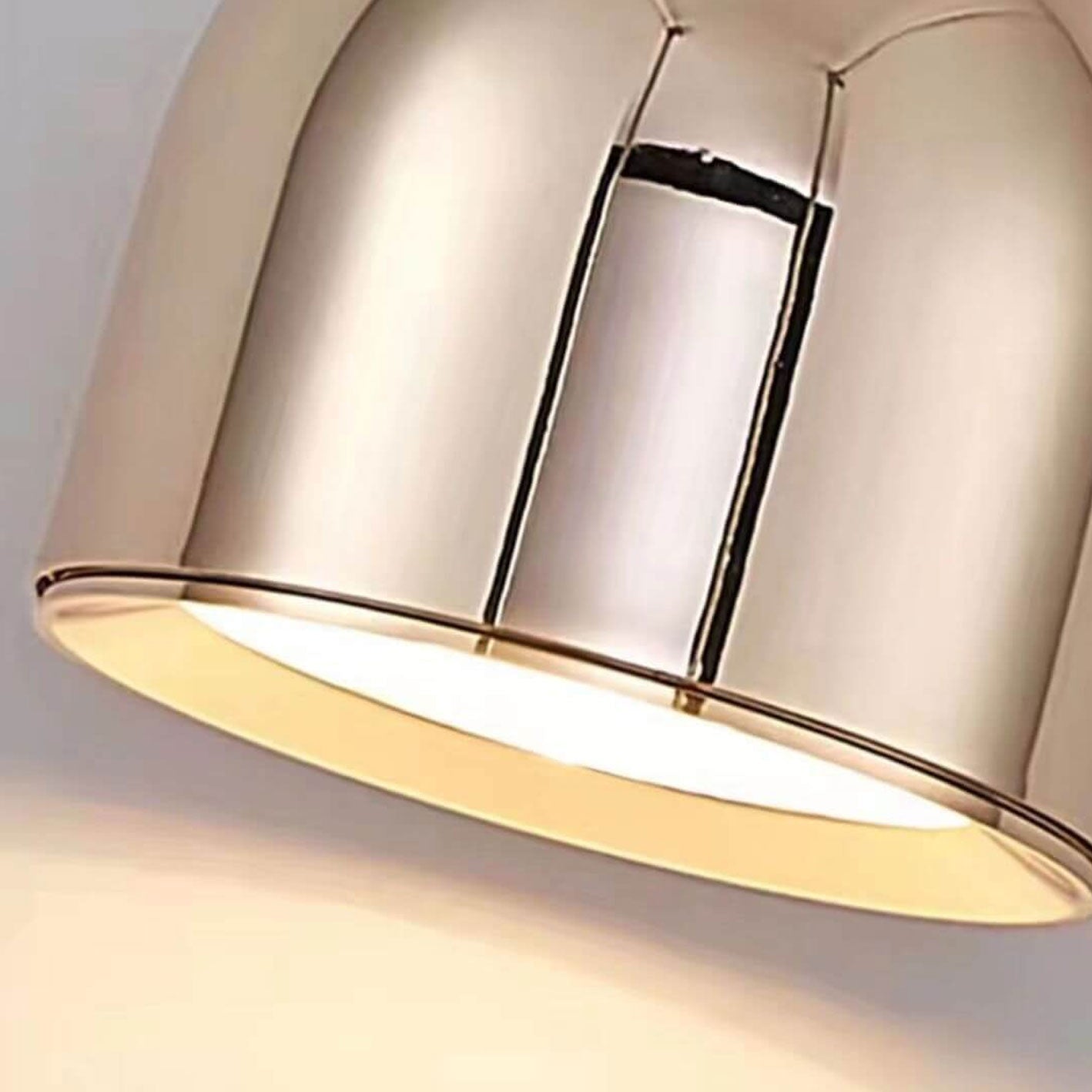 مصباح LED صغير على شكل قبة بتصميم عصري بسيط