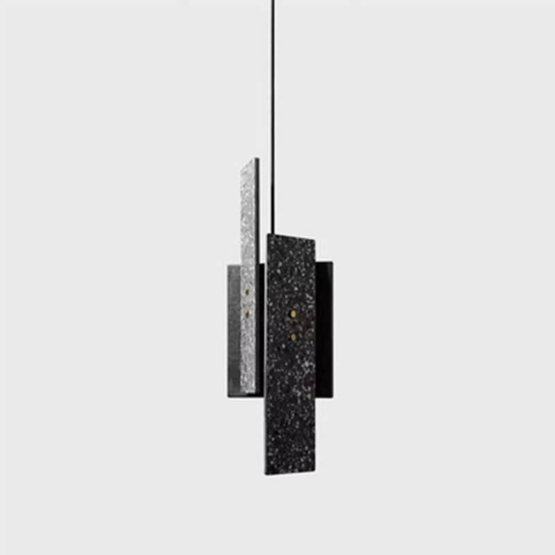 Nordic Colorful Cement Geometric 1-Light LED Pendant Light