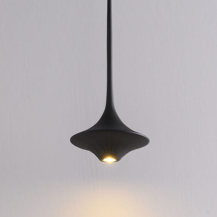 Modern Minimalist Solid Color Hardware Resin LED Pendant Light