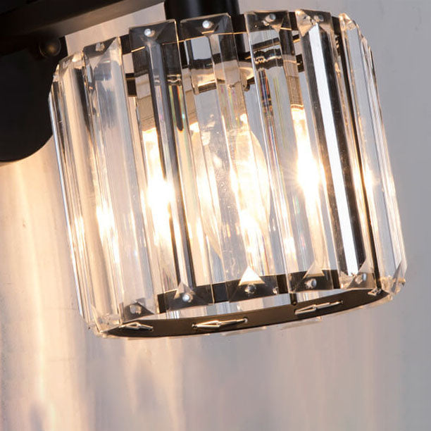 Vintage Light Luxury Crystal Bird 1-Light Wall Sconce Lamp