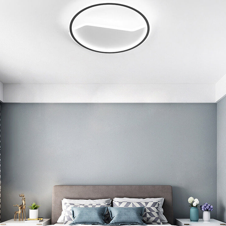 مصباح LED دائري إبداعي بسيط وحديث من نورديك