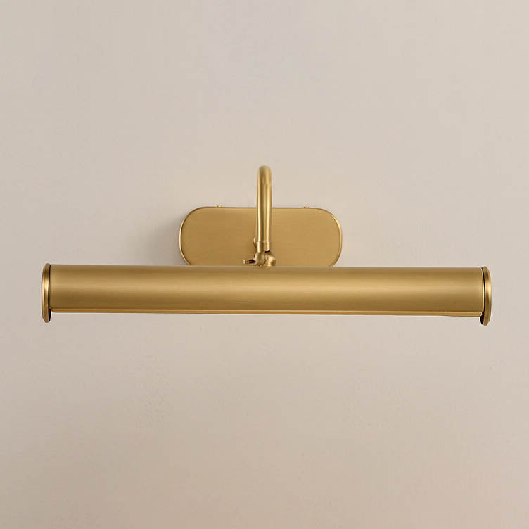 Nordic Modern Minimalist Cylindrical All-Copper 2 Light Vanity Light Wall Sconce Lamp