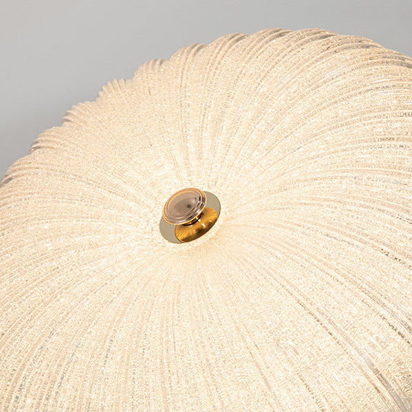 مصباح سقف LED دائري عصري بسيط من الفولاذ المقاوم للصدأ والأكريليك لغرفة المعيشة