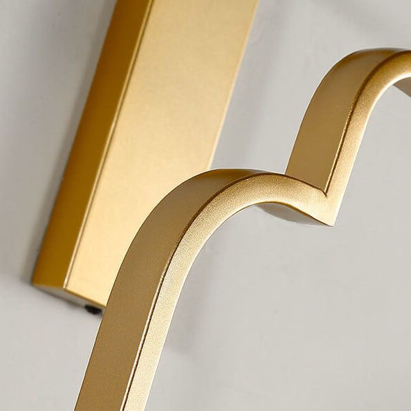 مصباح حائطي حديث كلاسيكي مصنوع من القماش وإطار حديدي مزود بإضاءة واحدة