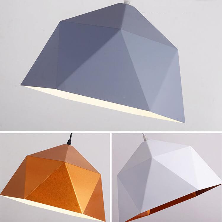 Wrought iron Irregular 1-Light Dome Pendant Light